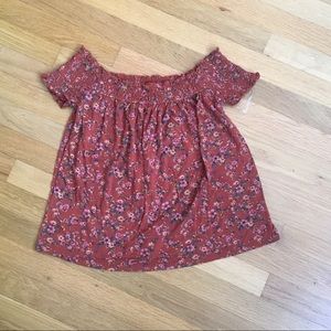 American Eagle Burnt Orange Top Sz XS NWT